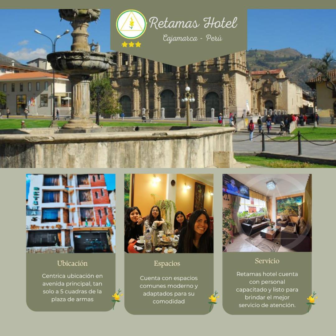 Retamas Hotel Кахамарка Экстерьер фото